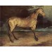 PAINTING ON CANVAS - THEODORE GE RICAULT - HORSE IN THE STORM