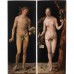 PAINTING ON CANVAS ALBRECHT DURER - ADAM AND EVE