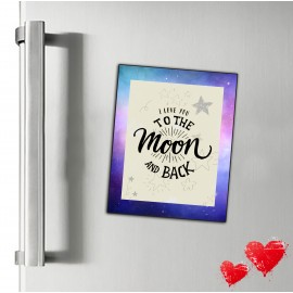 MAGNET "TO THE MOON & BACK" 7x8cm