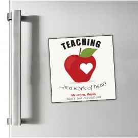 "TEACHER" MAGNET 10x10cm