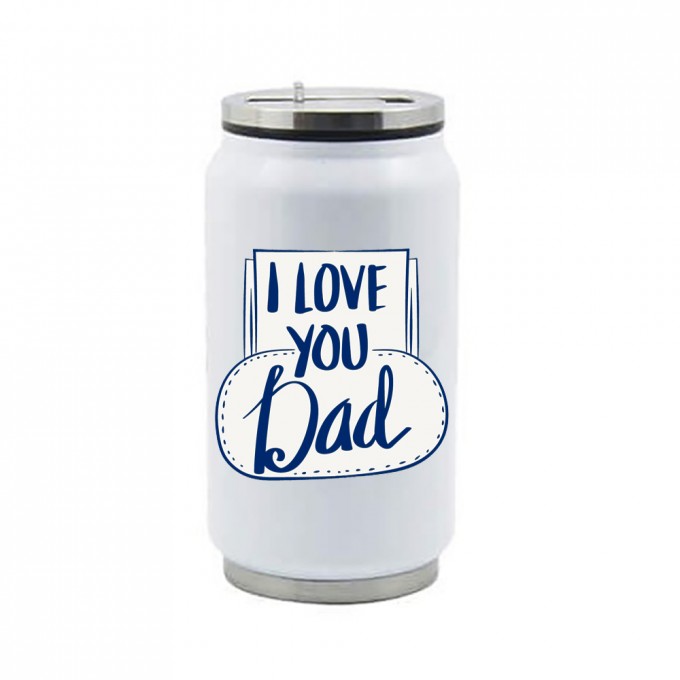 BOTTLE-THERMOS "I LOVE YOU DAD" 350ml