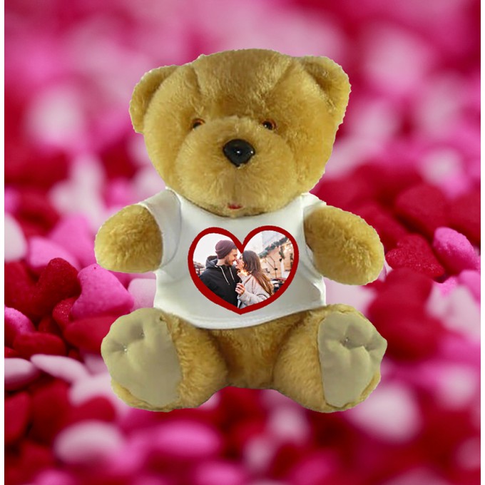 Teddy bear "LOVE" 25cm.
