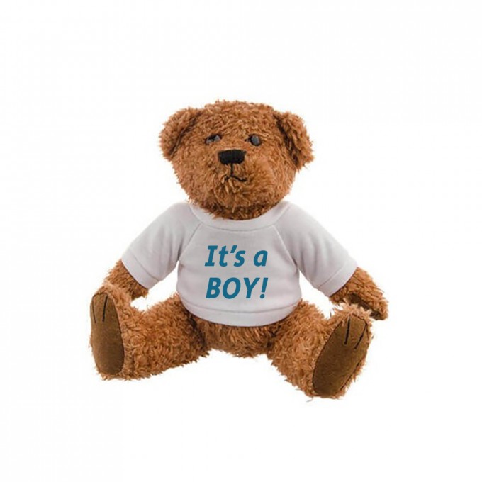 "IT'S A BOY" Teddy bear 18cm.